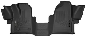 Ford Transit-250 Floor Mats - Front - Husky Liners - X-act Contour - Black - 2015 Ford Transit-250 Floor Mats - Front - Husky Liners - X-act Contour - Black - 2015